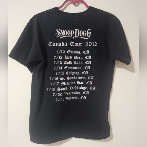 Snoop Dogg Concert Shirt  2012 Canada Mens Medium - Picture 5 of 5
